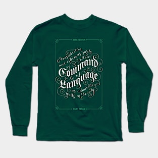 Command of Language Long Sleeve T-Shirt